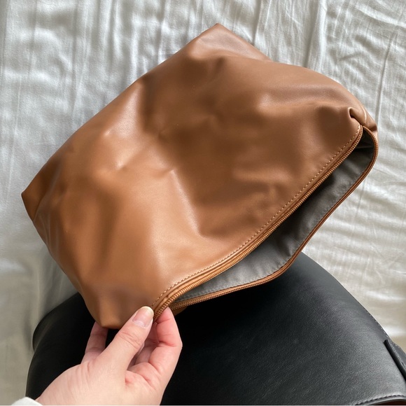 Faux Leather Black Bag - Picture 7 of 12